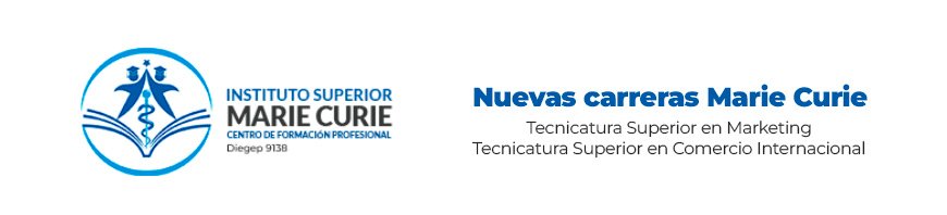 Nuevas carreras - Instituto Marie Curie